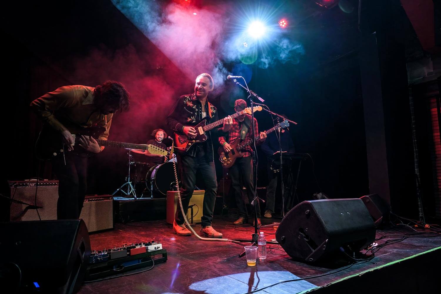 Musicians Performing On Stage