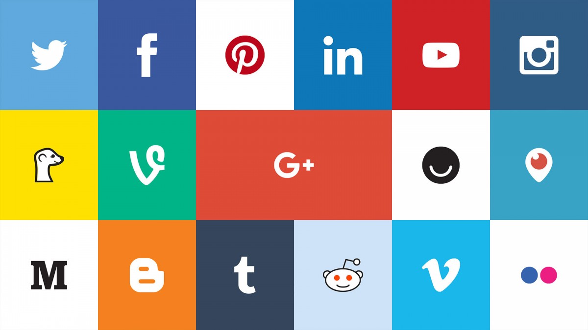 social media logos