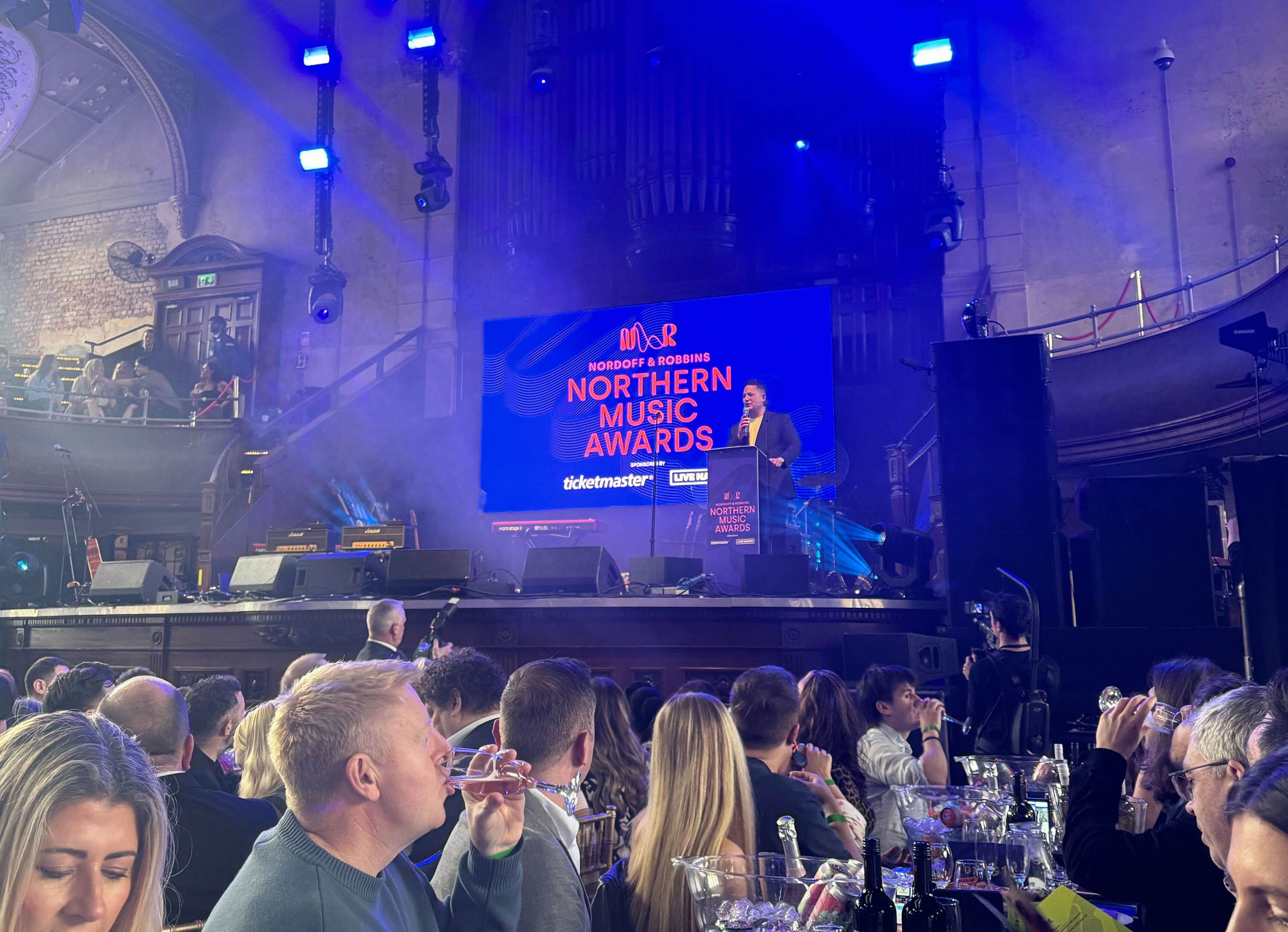 Skiddle at the Northern Music Awards 2