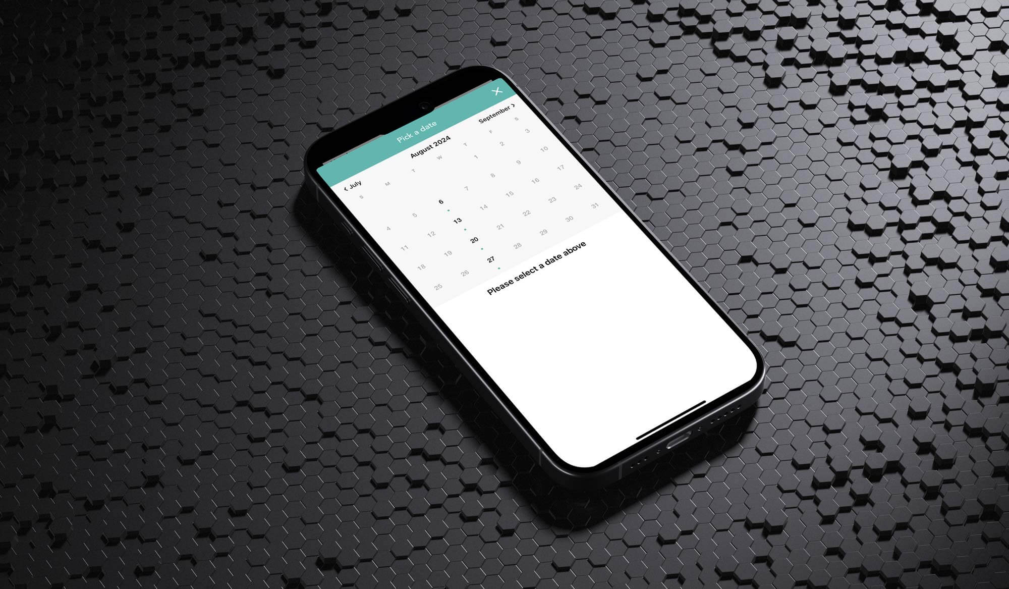 Event series on mobile device