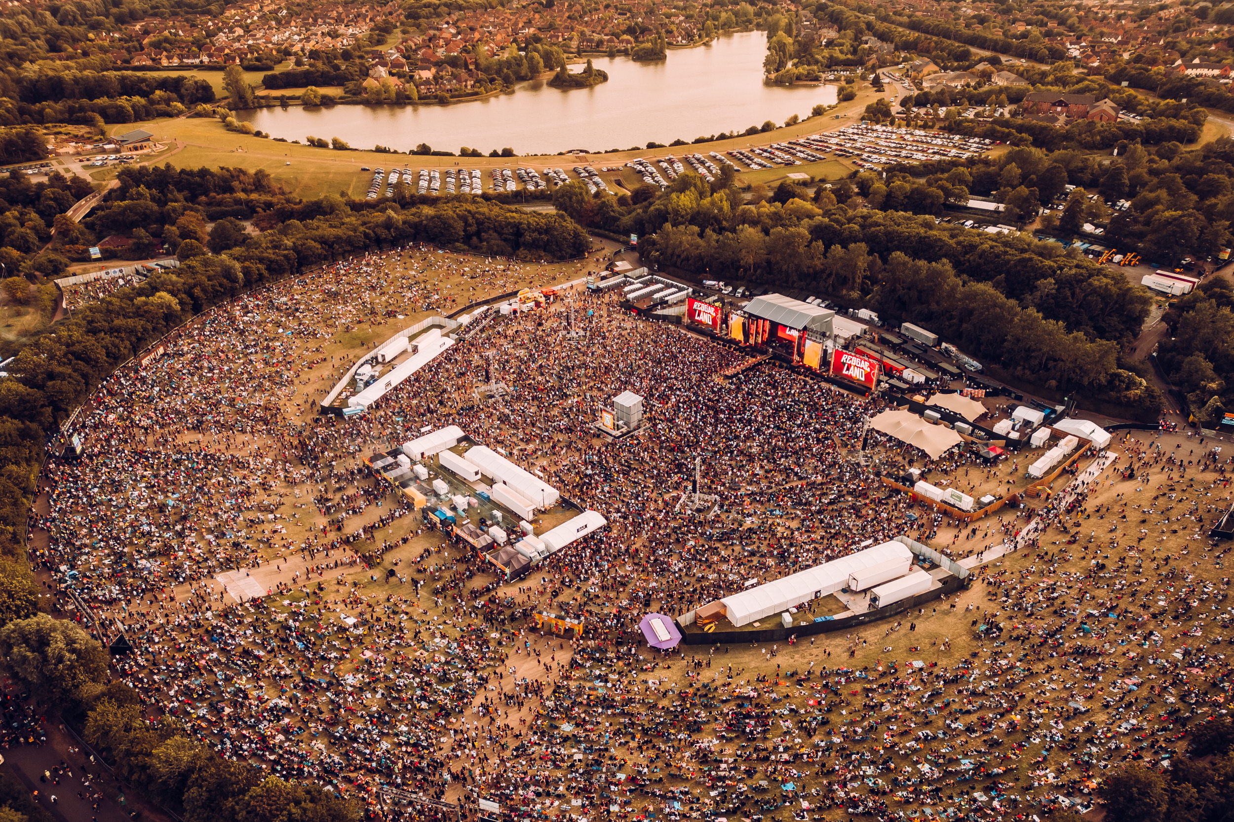 Reggae Land from above